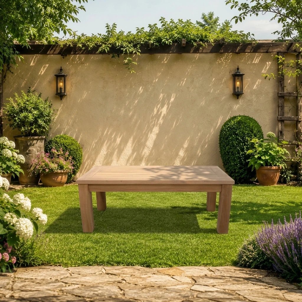 Teak Garten Couchtisch Elmar - Das Holländische Möbelhaus