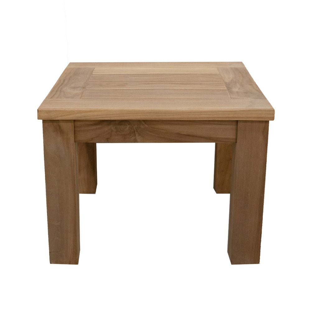 Teak Garten Couchtisch Elmar 60 cm - Das Holländische Möbelhaus