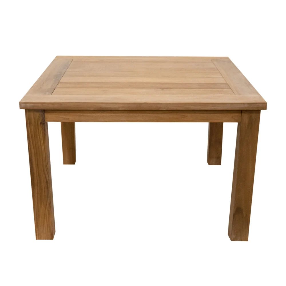 Teak Garten Couchtisch Java 90 - 120 cm - Das Holländische Möbelhaus