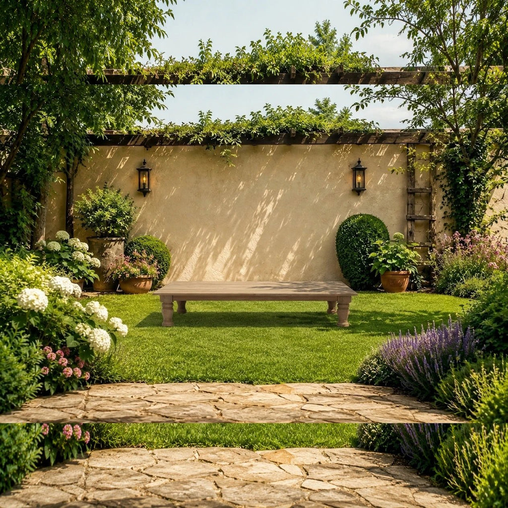 Teak Garten Couchtisch Station - Das Holländische Möbelhaus
