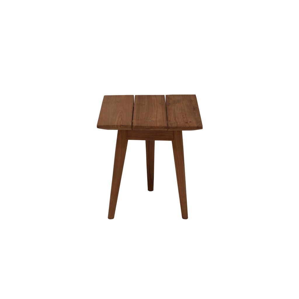 Teak Garten Couchtisch Vierkant 50 cm - Das Holländische Möbelhaus