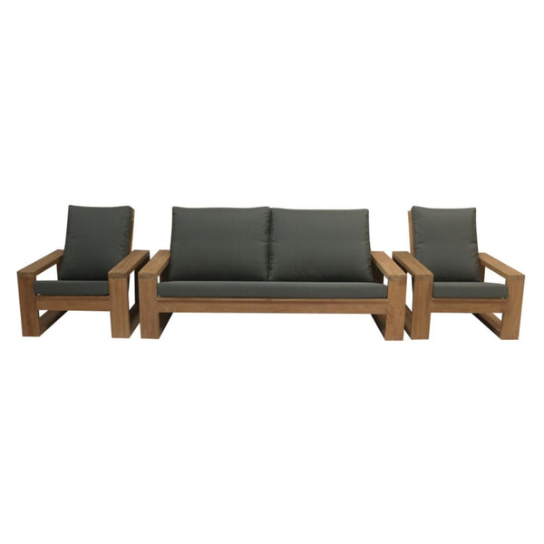 Teak Garten Loungeset Deep - Das Holländische Möbelhaus
