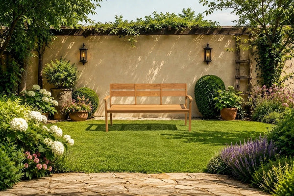 Teak Gartenbank Sumatra 150 cm - Das Holländische Möbelhaus