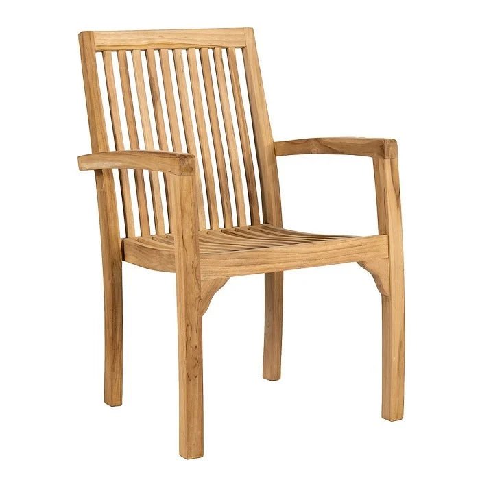 Teak Gartenstuhl Java Kotak - Das Holländische Möbelhaus