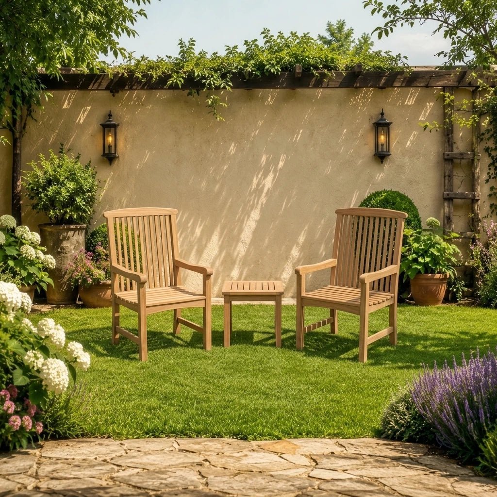 Teak Gartenstuhl Raja - Das Holländische Möbelhaus