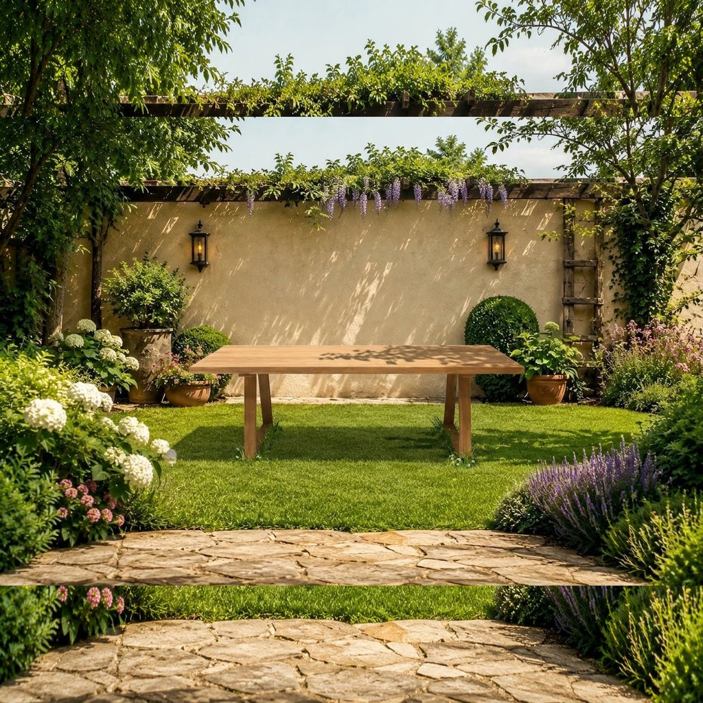 Teak Gartentisch Valley - Das Holländische Möbelhaus