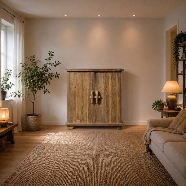 Teak Highboard Lone - Das Holländische Möbelhaus