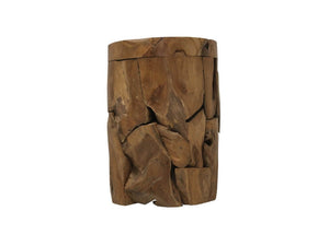 Teak Hocker Erosie