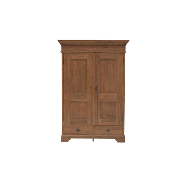 Teak Kleiderschrank Dedy - Das Holländische Möbelhaus