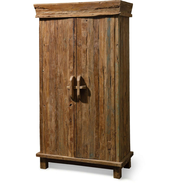 Teak Kleiderschrank Fransy - Das Holländische Möbelhaus