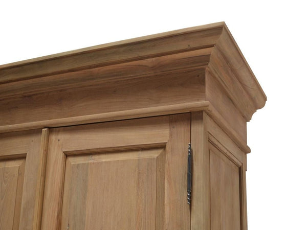 Teak Kleiderschrank Groot - Das Holländische Möbelhaus