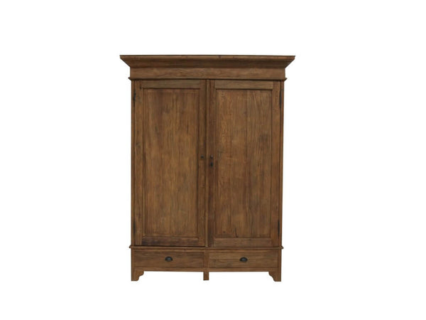 Teak Kleiderschrank Groot - Das Holländische Möbelhaus