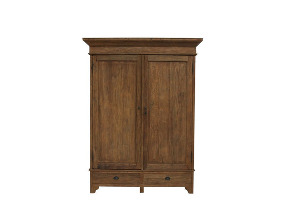Teak Kleiderschrank Groot - Das Holländische Möbelhaus