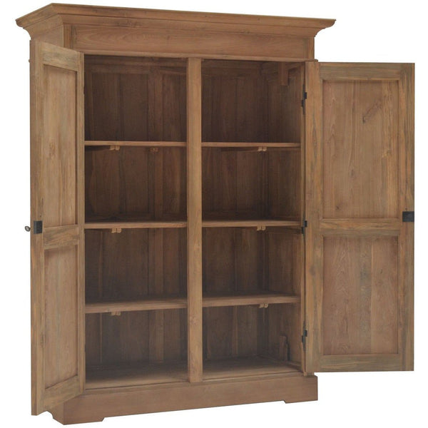 Teak Kleiderschrank Vries - Das Holländische Möbelhaus