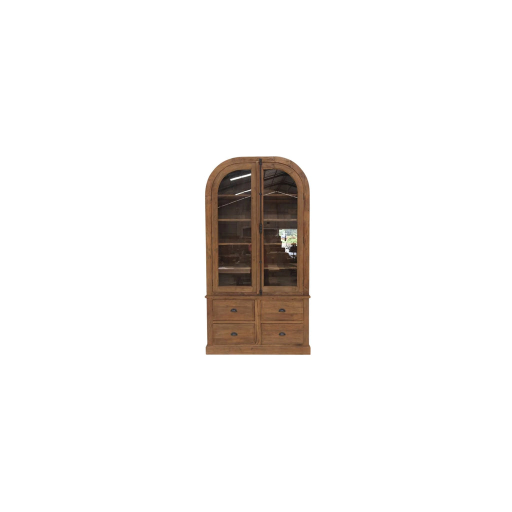 Teak Ladenschrank Ita Rund Bild 1