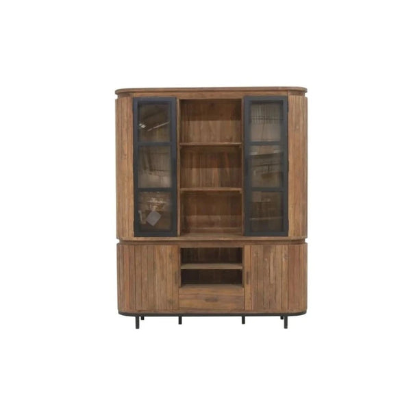 Teak Ladenschrank Roda Lengkung - Das Holländische Möbelhaus