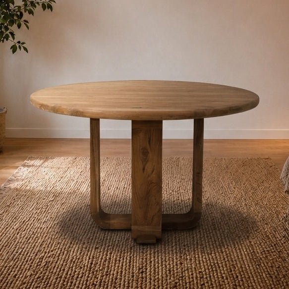 Teak Rundtisch Marlow - Das Holländische Möbelhaus