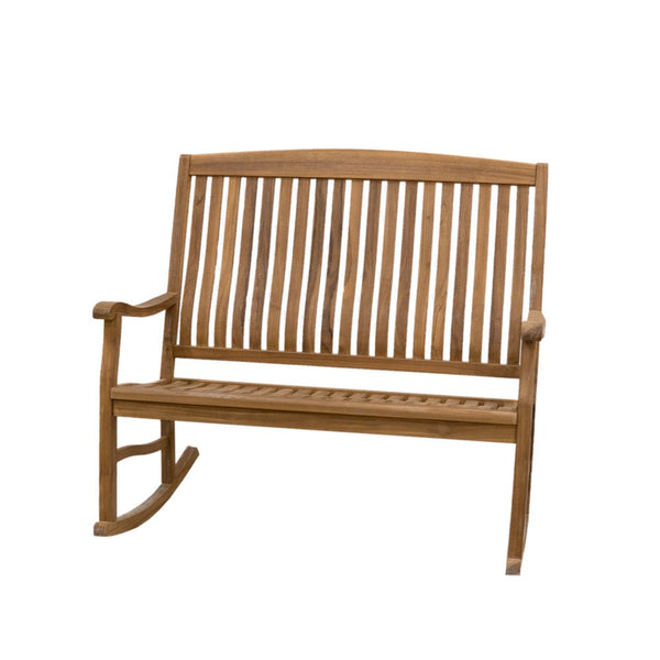 Teak Schaukelbank Gartenbank Subang - Das Holländische Möbelhaus