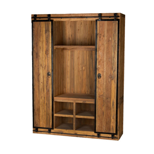 Teak Schrank Donny 170 - Das Holländische Möbelhaus