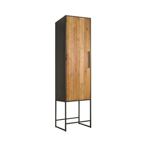 Teak Schrank Felino 1 Tür 60 cm - Das Holländische Möbelhaus