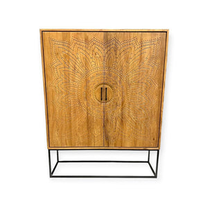 Teak Schrank Intan Meteor natur 140 cm