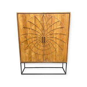 Teak Schrank Intan Petok natur 140 cm