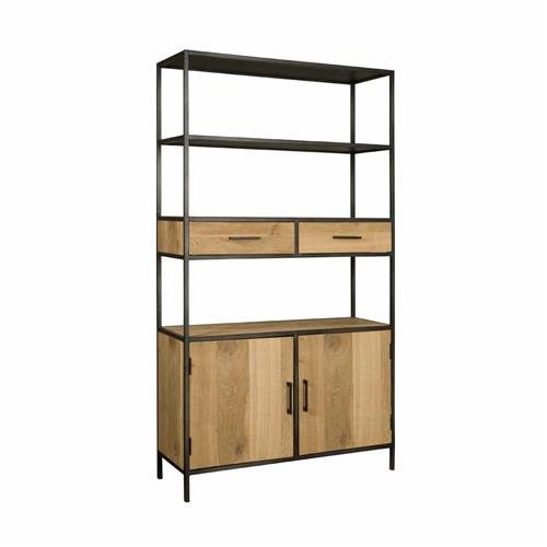 Teak Schrank Luna 115 cm - Das Holländische Möbelhaus