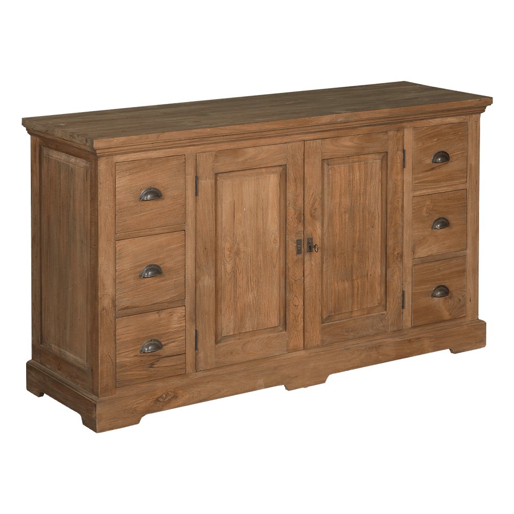 Teak Sideboard Bologna - Das Holländische Möbelhaus