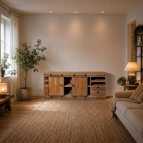 Teak Sideboard Donny - Das Holländische Möbelhaus