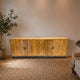 Teak Sideboard Intan Kotak natur 220 cm - Das Holländische Möbelhaus
