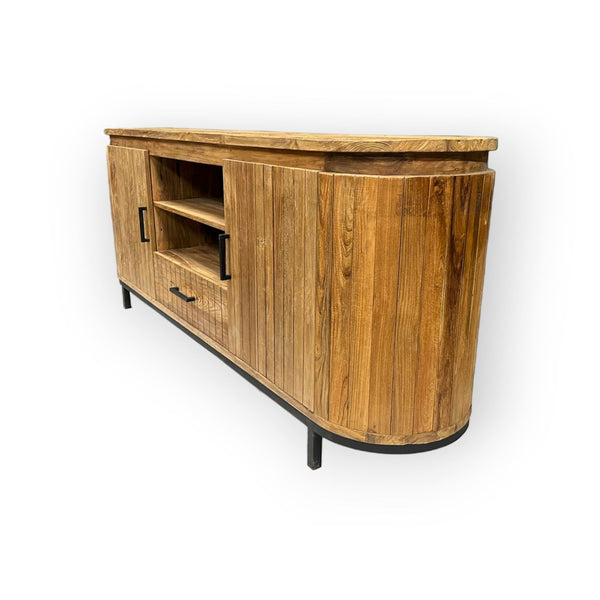 Teak Sideboard Kira 220 cm - Das Holländische Möbelhaus