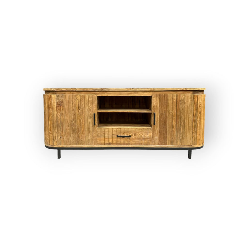 Teak Sideboard Kira 220 cm - Das Holländische Möbelhaus