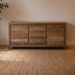 Teak Sideboard Venetië 3 Türen
