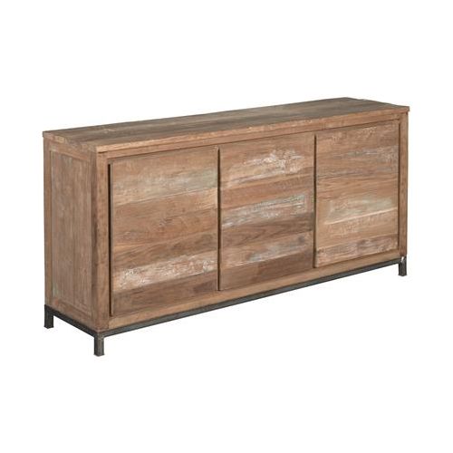 Teak Sideboard Venetië 3 Türen - Das Holländische Möbelhaus