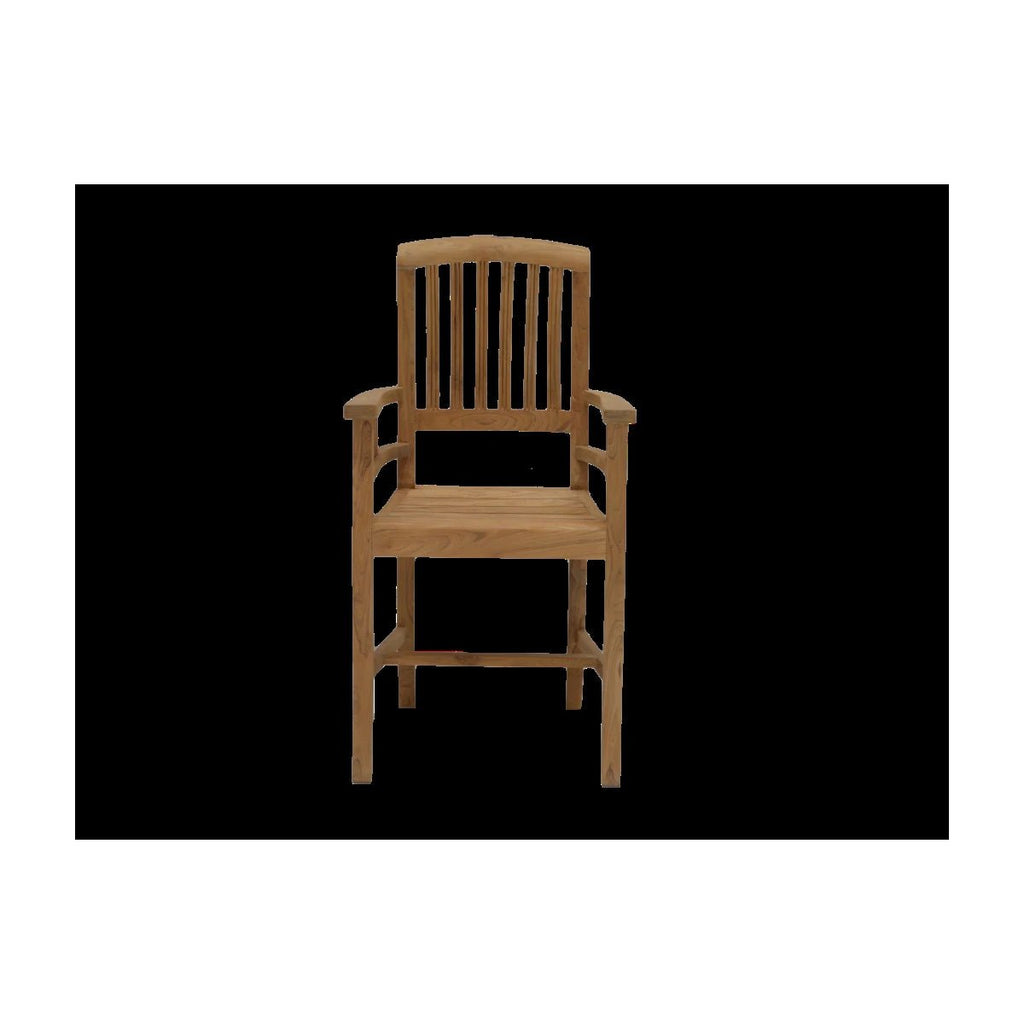 Teak Stuhl Darsyah mit Armlehne - Das Holländische Möbelhaus