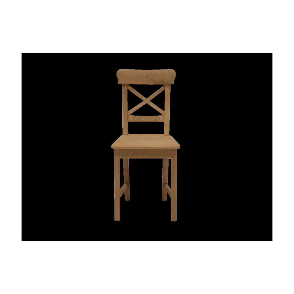 Teak Stuhl Mariotto mit Kreuz Bild 1