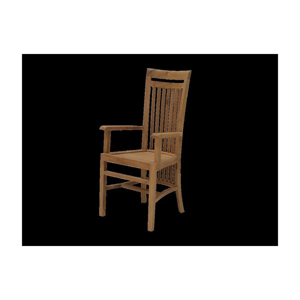 Teak Stuhl Salesbury mit Armlehne - Das Holländische Möbelhaus