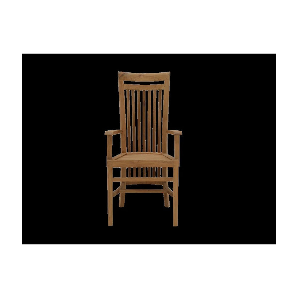 Teak Stuhl Salesbury mit Armlehne - Das Holländische Möbelhaus