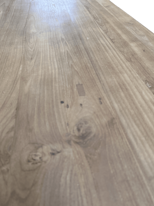 Teak Tischplatte Anna 220 x 100 cm - Das Holländische Möbelhaus