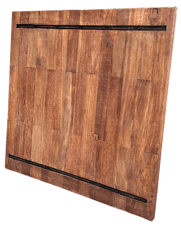 Teak Tischplatte Jacco 140 x 140 cm - Das Holländische Möbelhaus