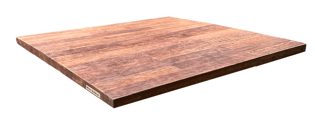 Teak Tischplatte Jacco 140 x 140 cm - Das Holländische Möbelhaus