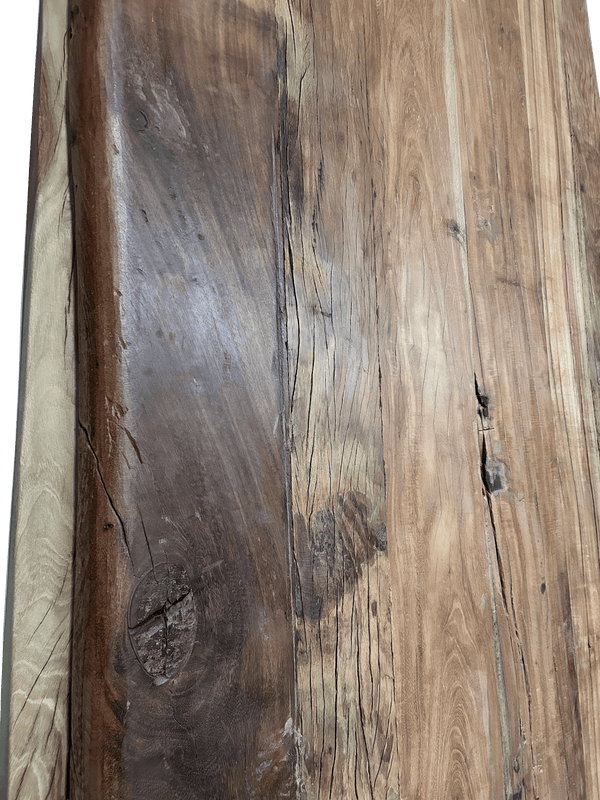 Teak Tischplatte Jacco 280 x 97 cm - Das Holländische Möbelhaus