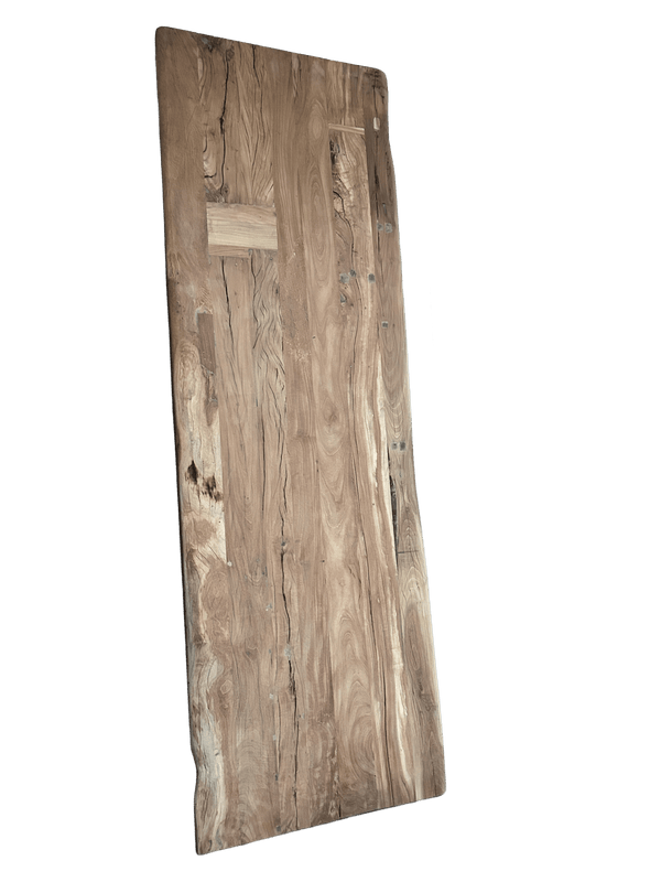 Teak Tischplatte Jacco 300 x 99 cm - Das Holländische Möbelhaus