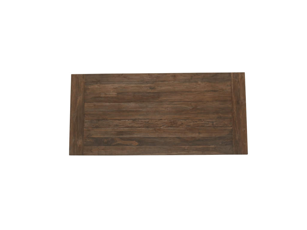 Teak Tischplatte KVS DK 6 cm - Das Holländische Möbelhaus