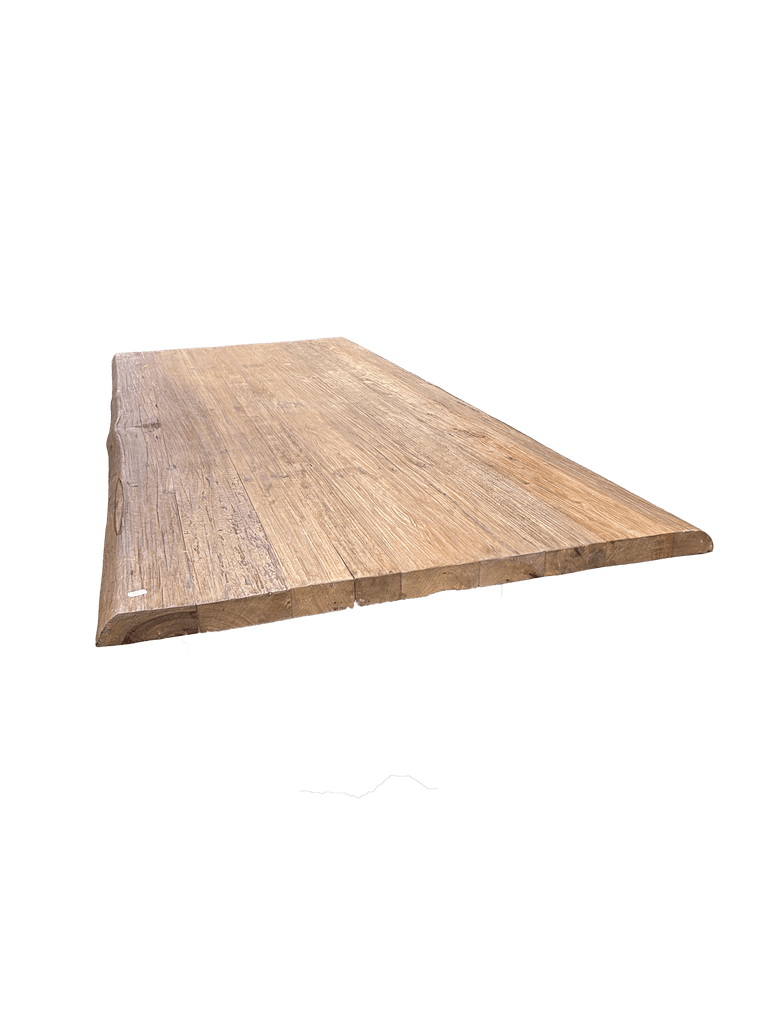 Teak Tischplatte Theo 240 x 100 cm - Das Holländische Möbelhaus