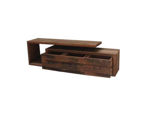 Teak TV Kommode Besar 160 cm - Das Holländische Möbelhaus