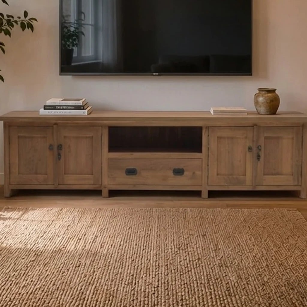 Teak TV Kommode Vollenhoven - Das Holländische Möbelhaus