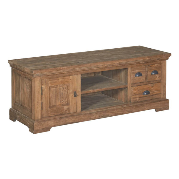 Teak TV Sideboard Bologna 145 - Das Holländische Möbelhaus