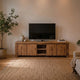 Teak TV Sideboard Fenna - Das Holländische Möbelhaus