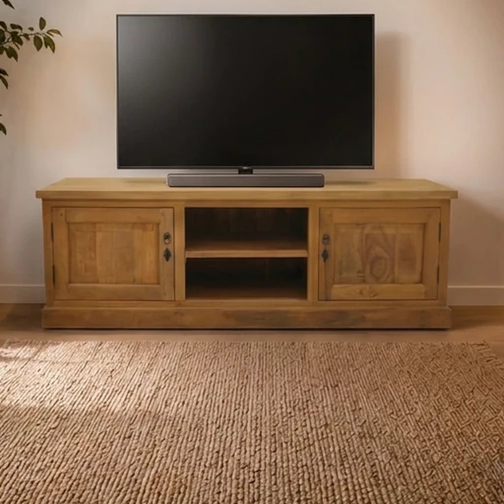 Teak TV Sideboard Gherwen - Das Holländische Möbelhaus
